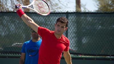 Grigor Dimitrov Starts in the Second Round in Indian Wells on Sunday