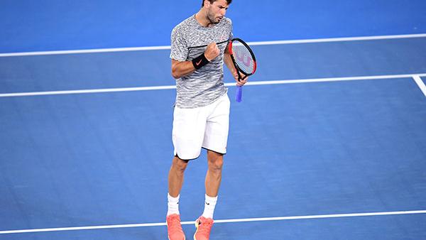 Grigor Dimitrov Beat Richard Gasquet to Advance to the 4th Round at Australian Open