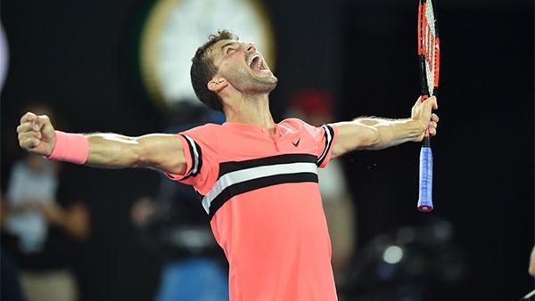 Grigor Dimitrov Beats Nick Kyrgios to Reach the Quarterfinals of Australian Open
