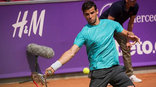 Grigor Dimitrov Advanced to the Quarterfinals in Bastad