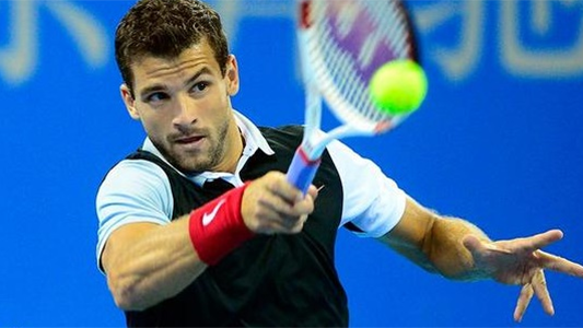 Grigor Dimitrov Gets through to the Second Round in Beijing