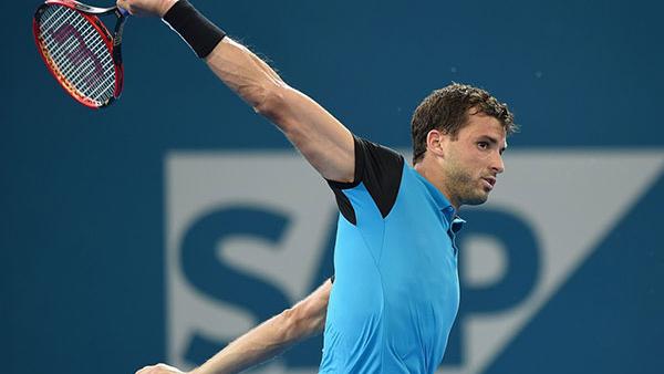 Grigor Dimitrov Took a Set but Lost to Roger Federer in Brisbane