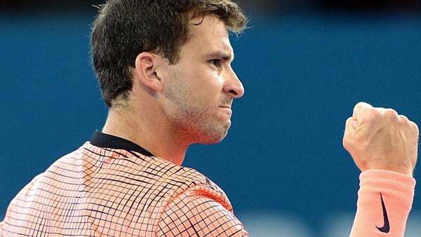 Grigor Dimitrov Beat the Defending Champion Milos Raonic in Brisbane