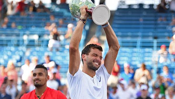 Grigor Dimitrov Lifted the Trophy of Cincinnati Masters