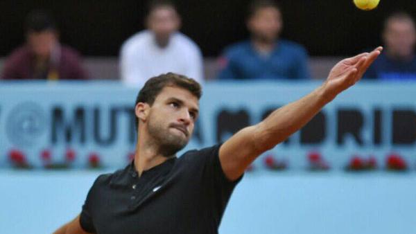 Grigor Dimitrov Advanced to the Third Round in Madrid
