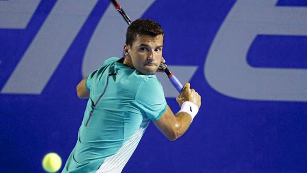 Grigor Dimitrov Plays Dominic Thiem in the Quarterfinals in Acapulco