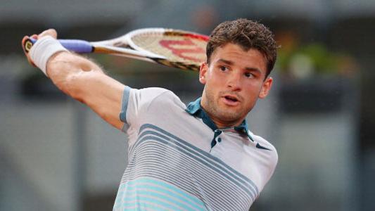 Grigor Dimitrov Ousted Marcos Baghdatis at the Start in Rome