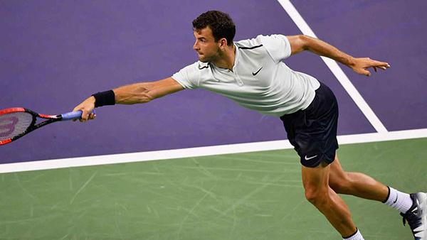 Dimitrov Saved 3 Match Points against Ryan Harrison and Reached the 3rd Round in Shanghai