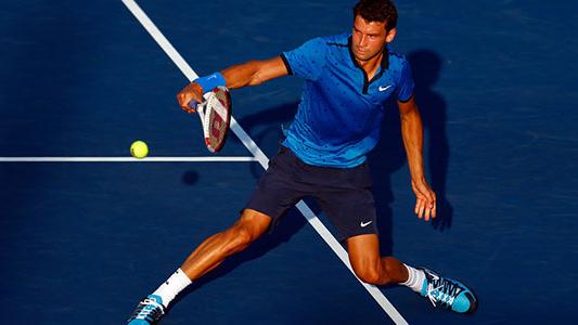 First US Open Main Draw Win for Grigor Dimitrov