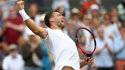 Grigor Dimitrov Knocks Out Gilles Simon at Wimbledon