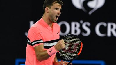 Dimitrov Survived in a five set battle with Qualifier McDonald