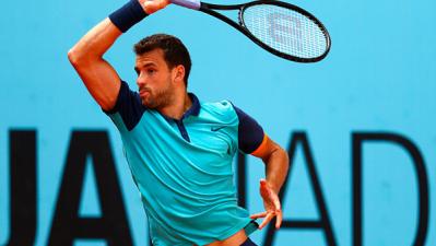 Dimitrov Battles Past Fognini in Madrid