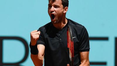 Dimitrov Beat Kohlschreiber in the First Round at Madrid Masters