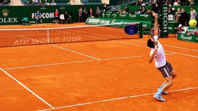 Dimitrov Plays Verdasco at the Start of Monte-Carlo  Masters