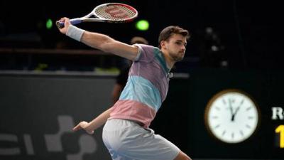 Grigor Dimitrov Advanced to the Third Round in Paris after Beating Fognini