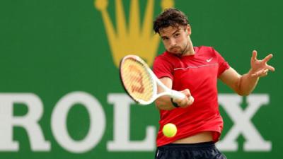 Dimitrov Plays Istomin at the Start of Shanghai Rolex Masters