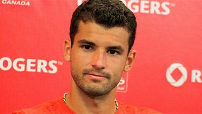 Grigor Dimitrov Beat Tommy Robredo to Advance to the Quarterfinals in Toronto
