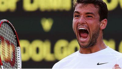 First Bulgarian at Eighth Finals of Wimbledon. Dimitrov beat Dolgopolov